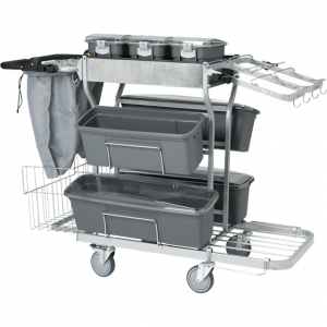 Vikan 580110 Cleaning trolley large 60 cm Grey